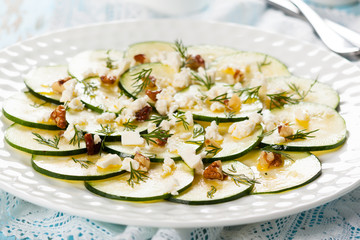 Zucchini Carpaccio