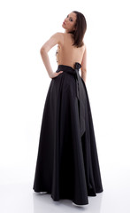 Beautiful woman model posing