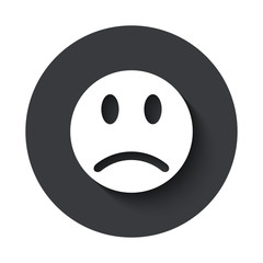 Vector modern  gray circle icon