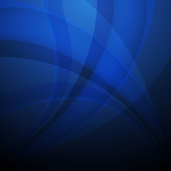 Fototapeta premium Abstract background with blue lines. Vector