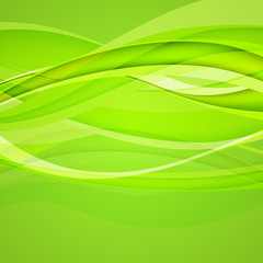 Abstract green background. Vector Illustration