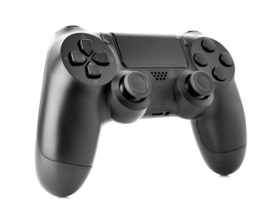video game controller isolated on white background