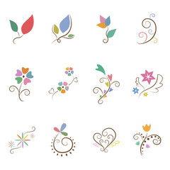 フローラル　飾り　セット