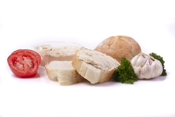 Mackerel butter with garlic © blistwan