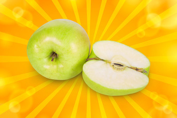 Half apple