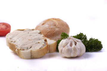 Mackerel butter with garlic