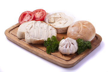 Mackerel butter with garlic