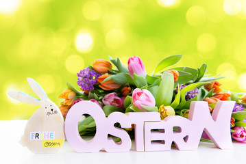 Ostern Deko Karte