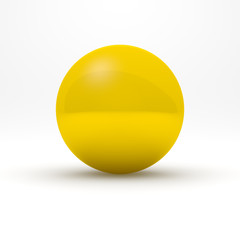 Yellow sphere