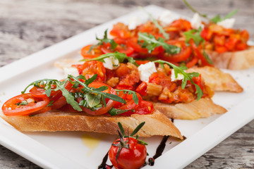 bruschettas