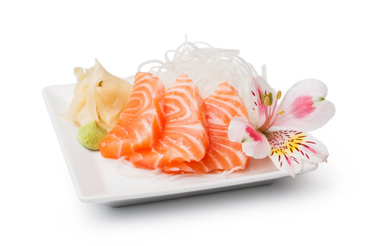 Salmon sashim