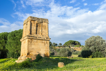 Tomb of Theron, Tomba di Nerone. Valley of Temples