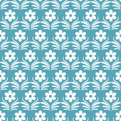 Texture with floral elements