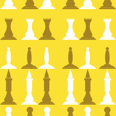 seamless background with chess