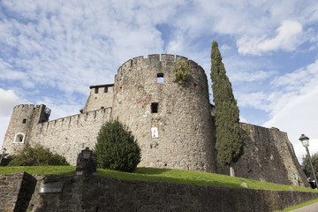 Fototapeta na wymiar Panoramica del Castello di Gorizia