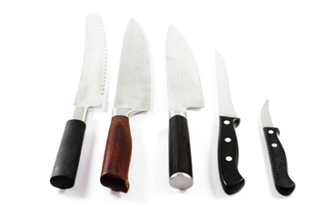 Verschiedene Küchenmesser