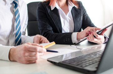 Business people meeting