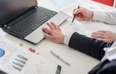 Business people meeting