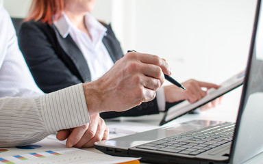 Business people meeting