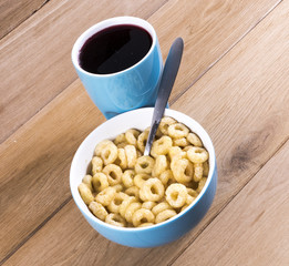 Breakfast in bowl