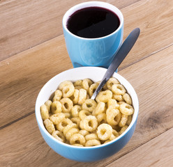 Breakfast in bowl
