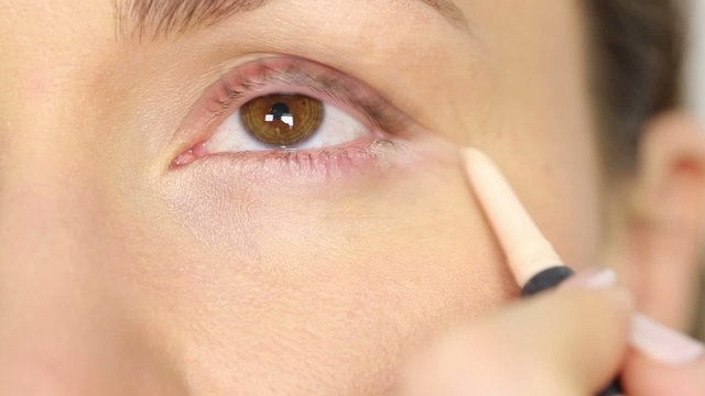 Highlighter for eye corners