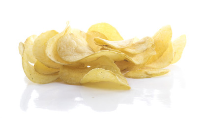 Fototapeta na wymiar Chips isolated