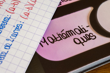 rangement de cours de math
