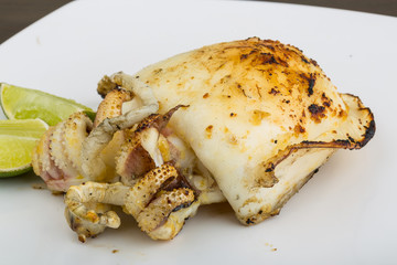 Grilled cuttlefish