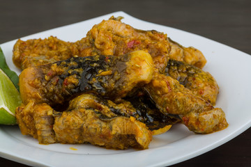 Roasted eel
