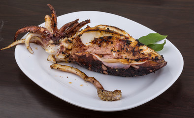 Grilled cuttlefish