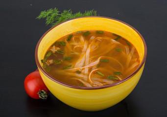 Vietnamese soup Pho