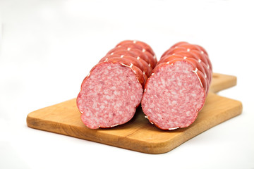 Boiled and smoked sausage
