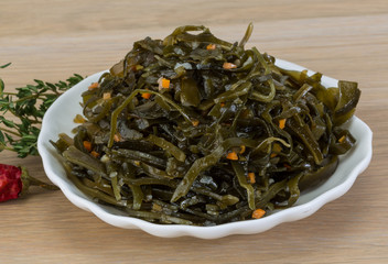 Laminaria salad