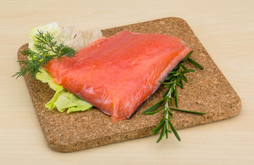 Salted salmon
