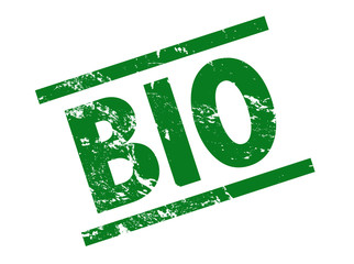 Stempel gr&uuml;n bio Siegel