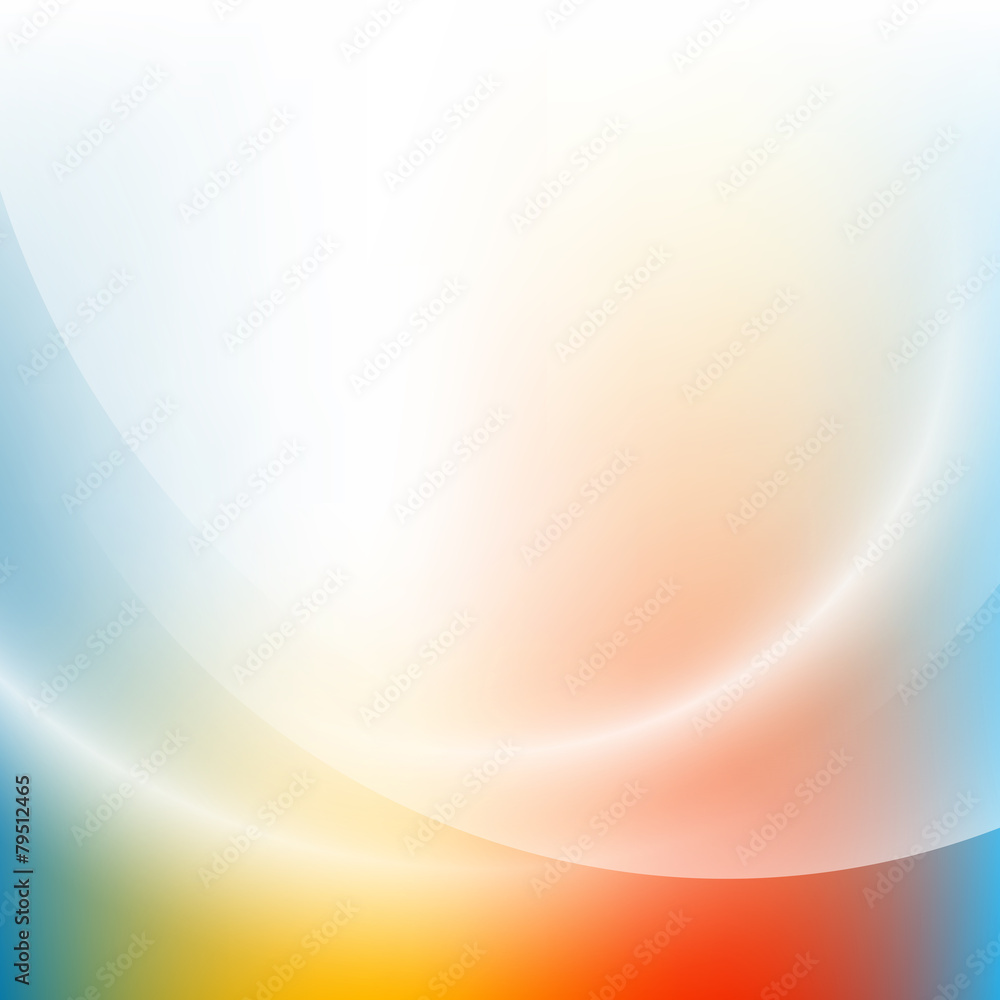 Aufkleber Colorful light gradient background