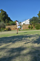 Obraz premium Playing tennis