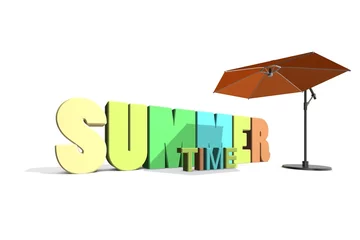 Poster Tijd voor de zomer © emieldelange