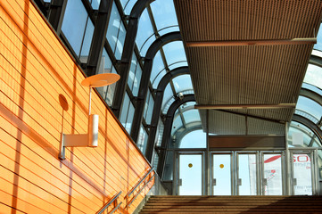 Design of modern metro station