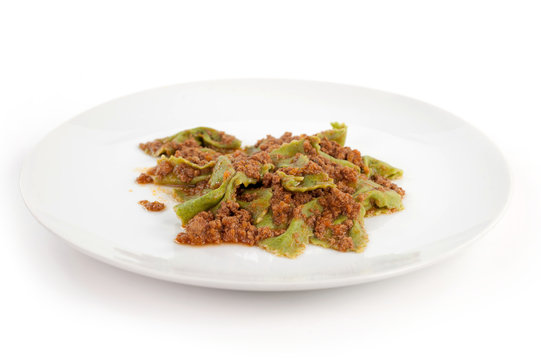 straccetti di pasta verdi