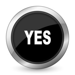 yes black icon