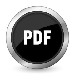 pdf black icon