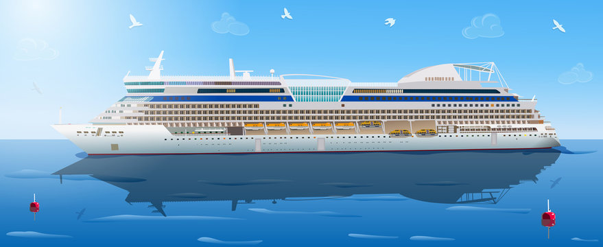 Big cruise ship