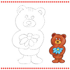 Connect the dots and coloring page