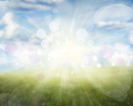 Abstract spring time background