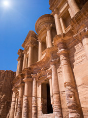 temple in Petra, Jordan