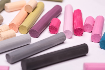 pastel chalks