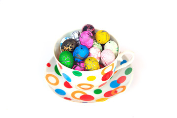 Easter eggs - Stock Image