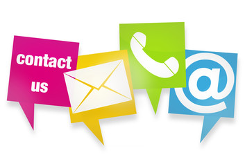 Contact Us icons